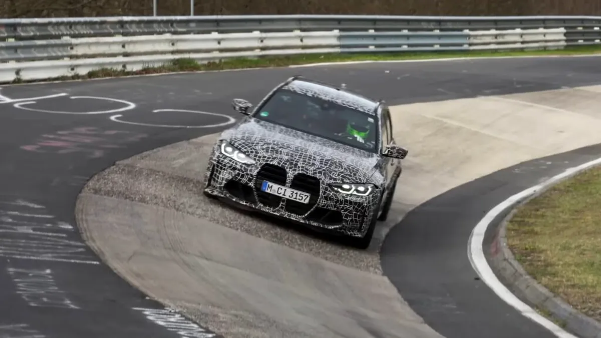 VIDEO: Noul BMW M3 Touring nu și-a făcut încă debutul, dar a bătut recordul pe Nürburgring