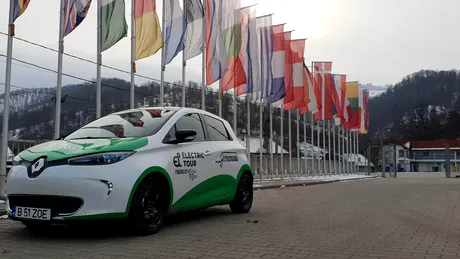 Un pilot german a parcurs 26.845 kilometri prin România cu un Renault ZOE pentru a stabili un nou record mondial 