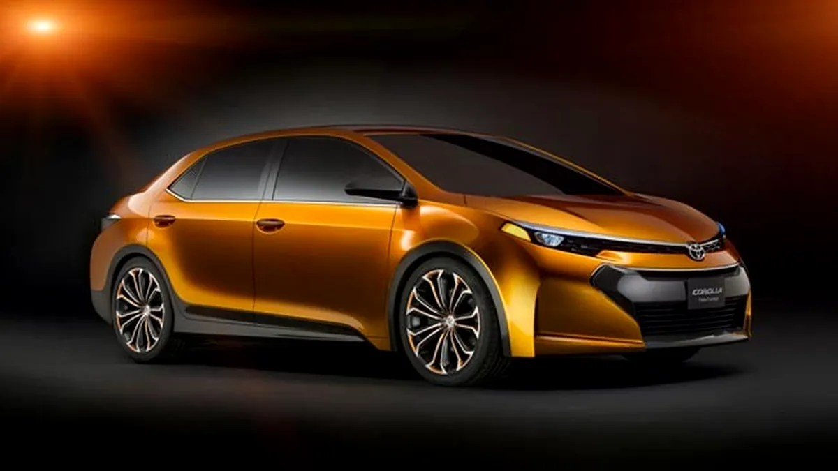 Detroit 2013: Toyota Corolla Furia Concept prefigurează Corolla pentru SUA