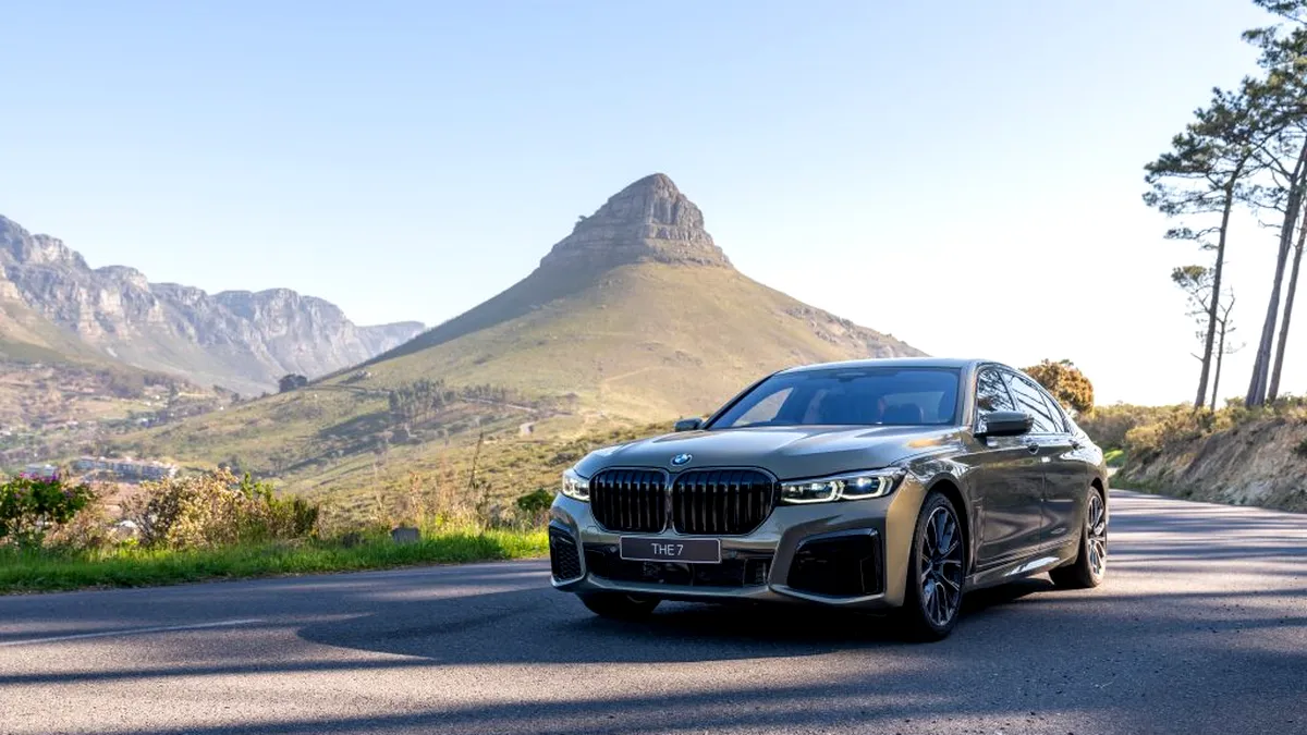BMW  a construit o singură mașină. Acesta este Seria 7 unic în lume