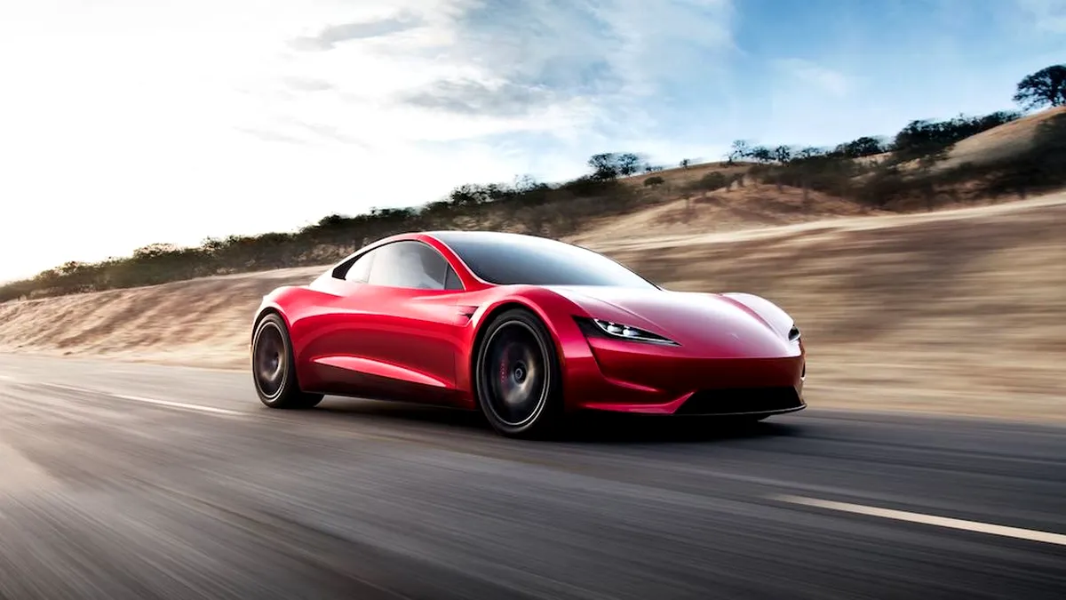 Tesla Roadster va primi motoare de rachetă?