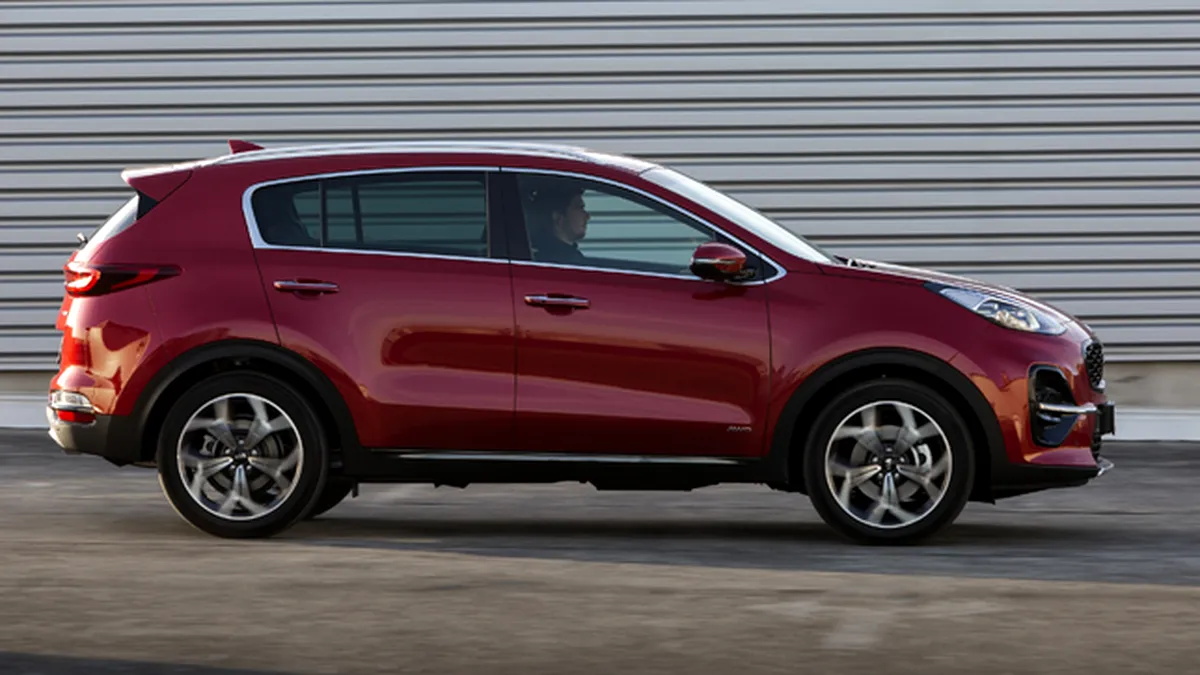 Noul Kia Sportage este disponibil  în România. Acesta vine cu un sistem de propulsie mild-hybrid 48