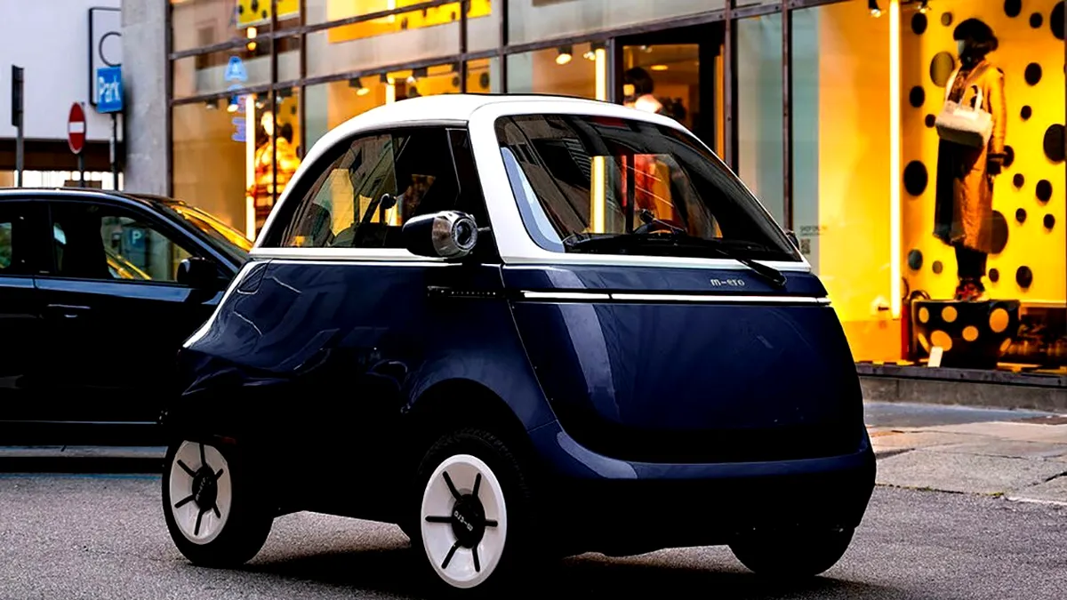 Noua urbană electrică Microlino își face debutul european
