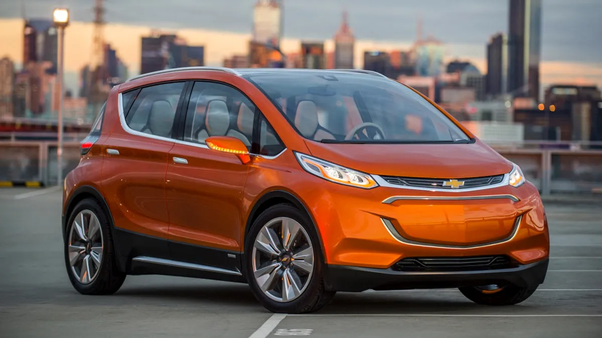 Conceptul Chevrolet Bolt vrea să devină o maşină electrică accesibilă