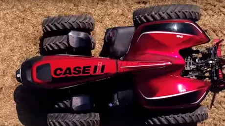 Tractorul inteligent care pare teleportat din viitor - VIDEO