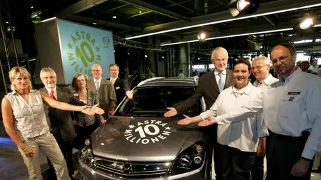 Opel Astra cu numărul 10 milioane
