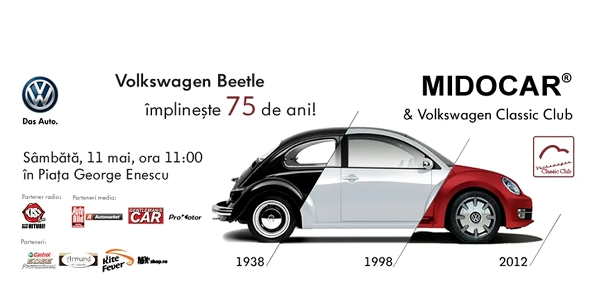 MIDOCAR şi Volkswagen Classic Club vă invită la KdF Party!