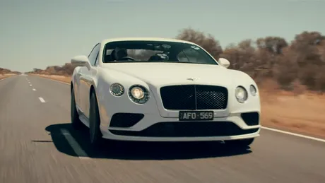 Cum arată un Bentley Continental GT la 320 de KM pe oră - VIDEO
