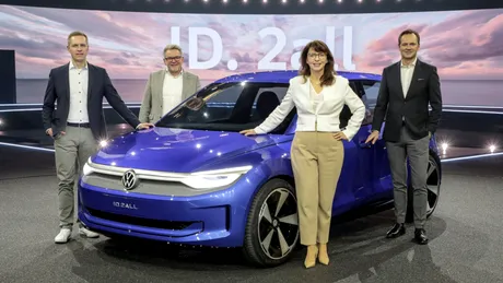 Volkswagen ID.2all: O nouă mașină electrică accesibilă, care va costa mai puțin de 25.000 de euro - GALERIE FOTO