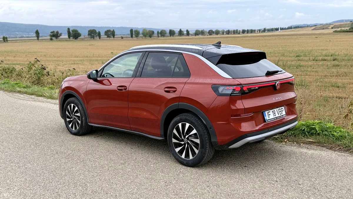 Am testat noul Volkswagen T-Roc. 150 CP, DSG și un consum surprinzător de apropiat de estimarea WLTP