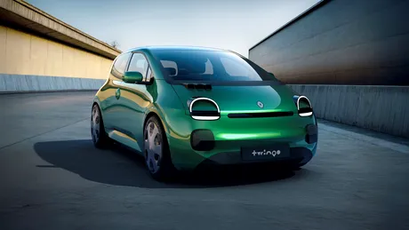 Renault a dezvăluit interiorul conceptului Twingo electric - Îmbină tehnologii de ultimă oră cu trăsăturile primei generații