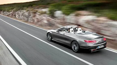 Noul Mercedes S-Class S63 4MATIC, un cabriolet de 577 de cai-putere - GALERIE FOTO