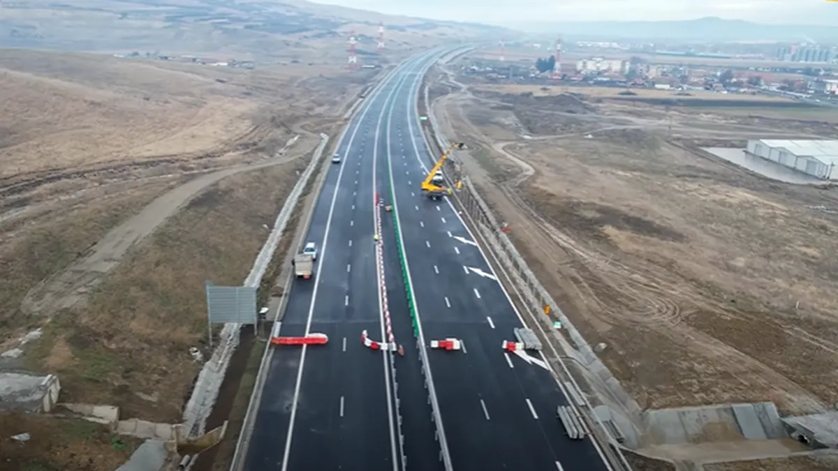 VIDEO. Sorin Grindeanu a anunțat când se va deschide lotul doi al autostrăzii A10 Sebeș-Turda