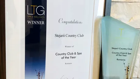 Stejarii Country Club și Shiseido Spa premiate la categoria Country club & Spa of the year la premiile Luxury Travel Guide – European Awards