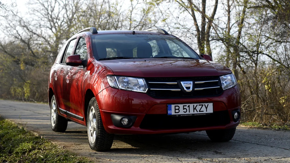TEST în România cu noua Dacia Logan MCV. Un plus practic