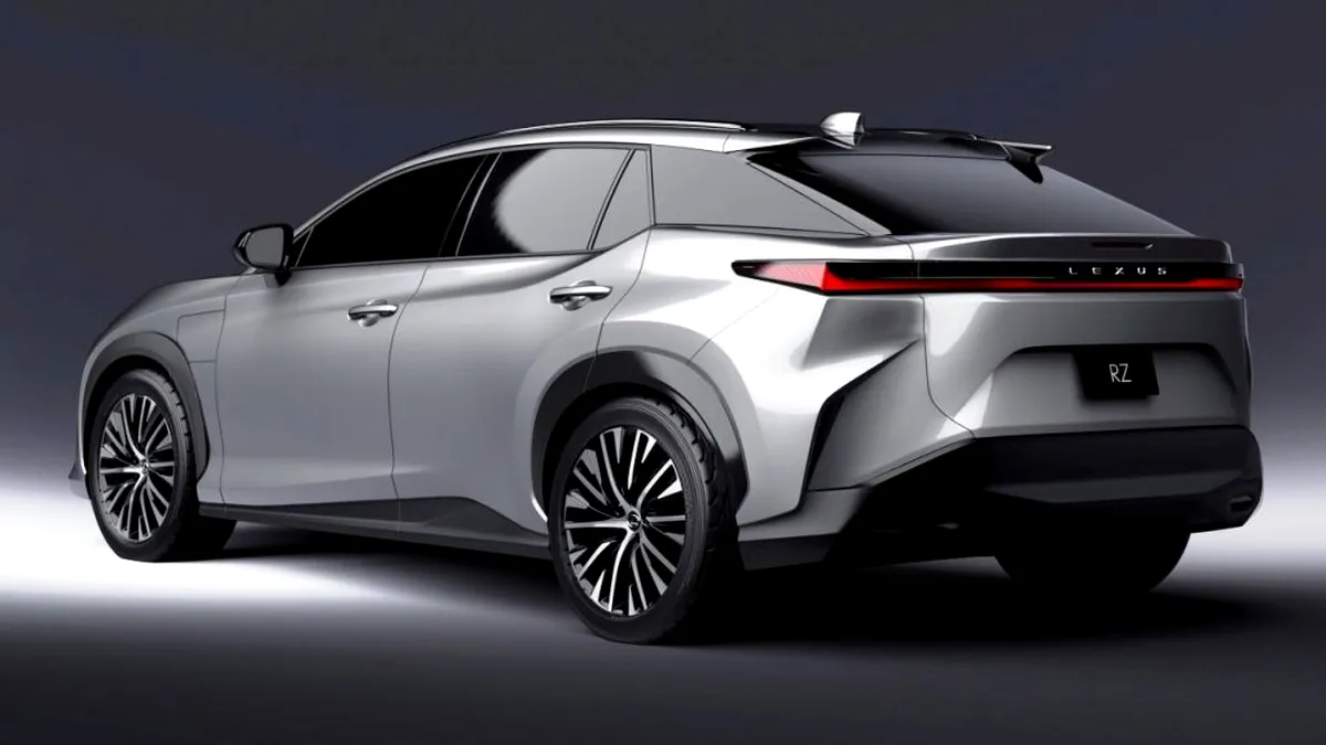 Lexus a publicat noi imagini teaser cu viitorul SUV electric RZ