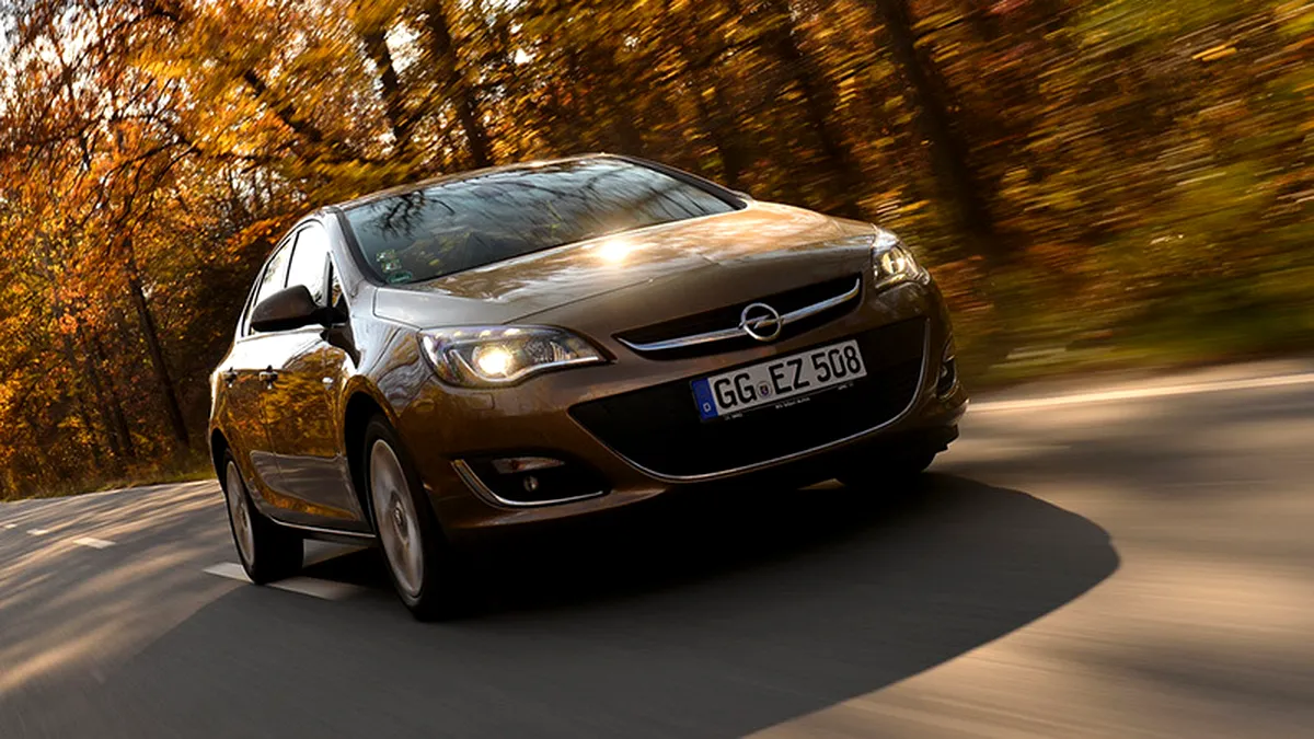 Am testat Opel Astra Sedan în România