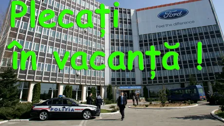 Ford Craiova - producţie stopată temporar