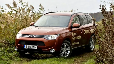 TEST: Noul Mitsubishi Outlander 2012: confort înainte de toate