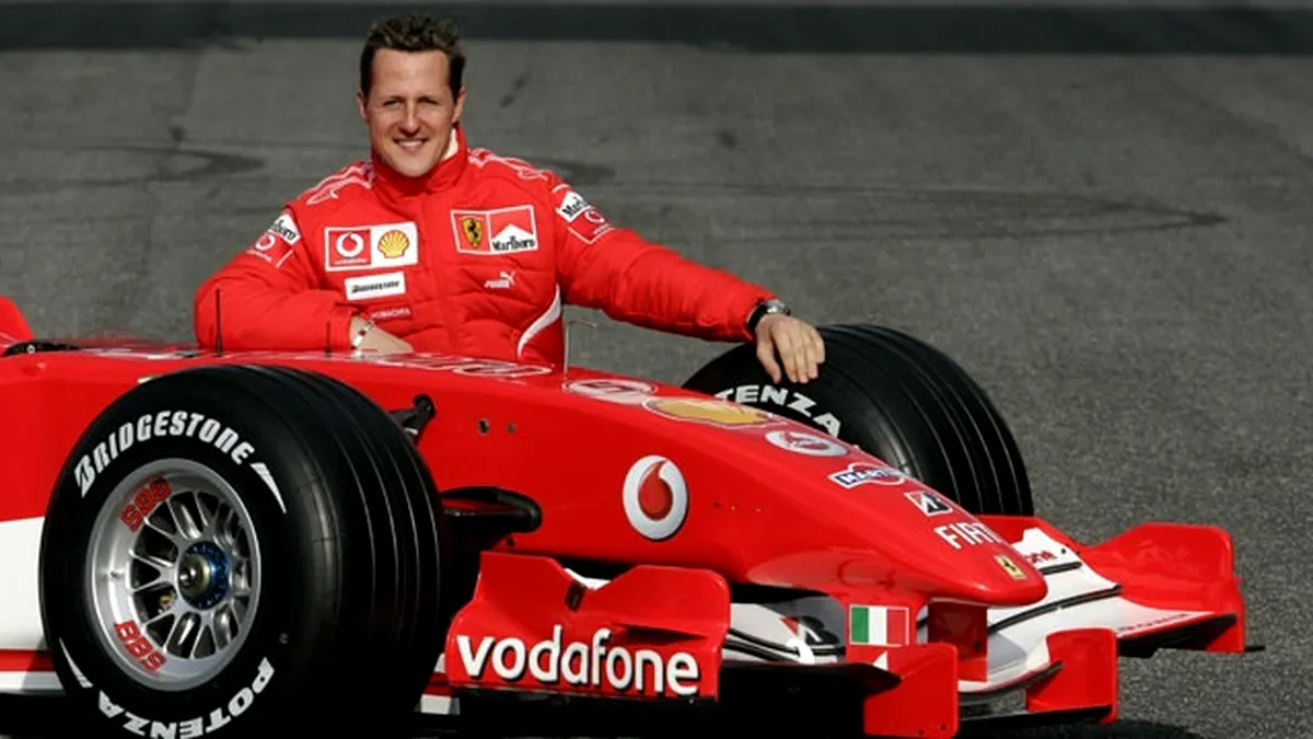 Un Ferrari care i-a aparţinut lui Michael Schumacher este de vânzare 