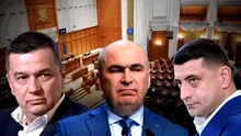 A început votul moțiunii împotriva Guvernului Bolojan