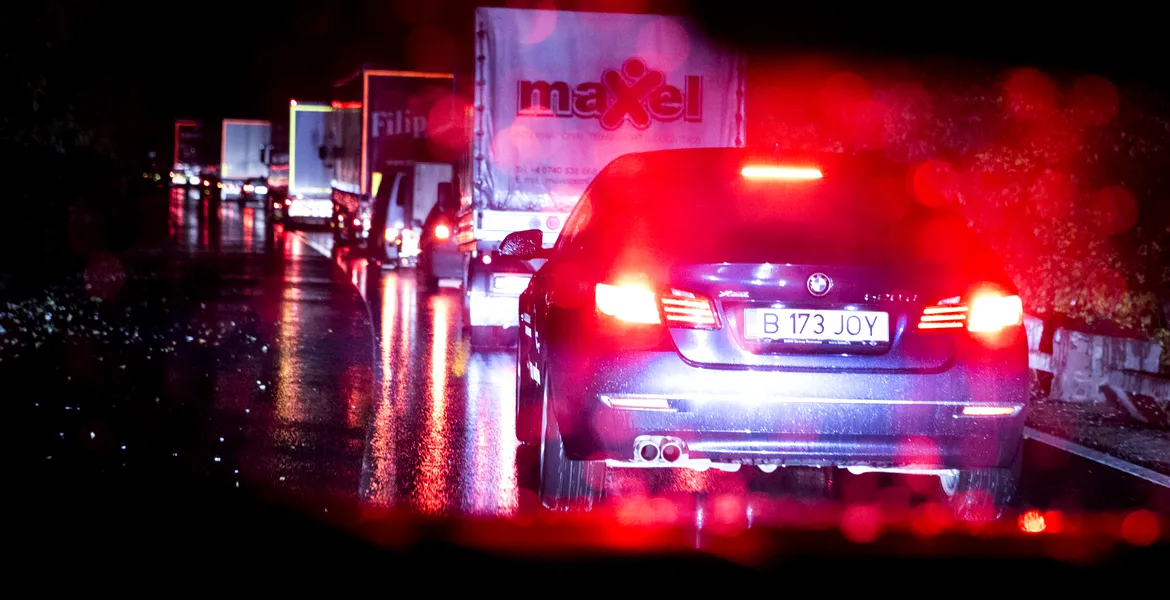 Plăcerea condusului a rămas blocată pe DN