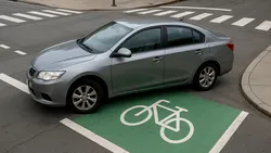 2025: Cine are prioritate la intersecția cu o pistă de biciclete, șoferul sau biciclistul?