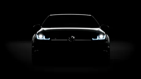 Volkswagen a publicat prima imagine-teaser oficială cu Golf R