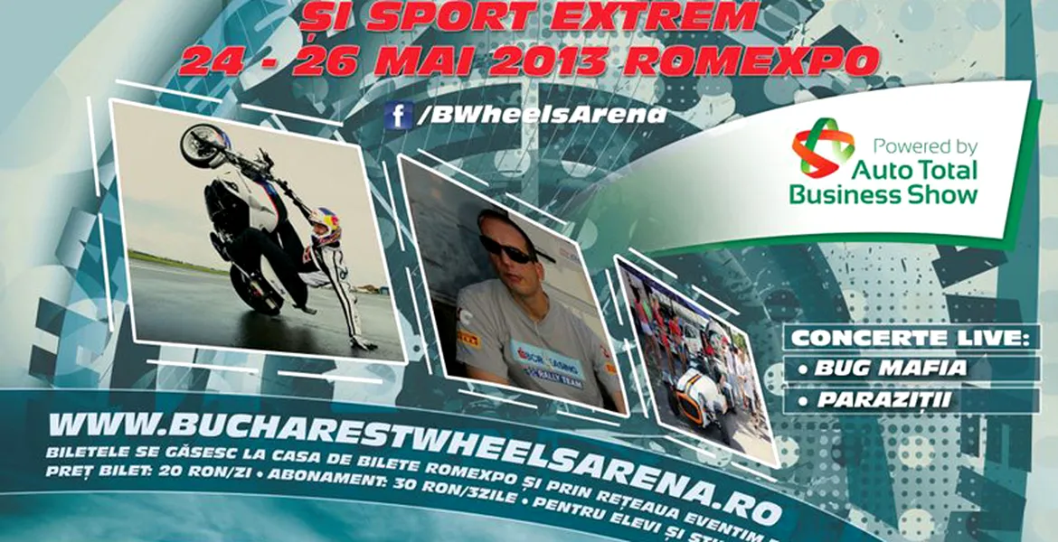 Bucharest Wheels Arena 2013  – Program şi detalii