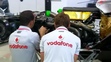 Reclamă Vodafone şi McLaren Mercedes