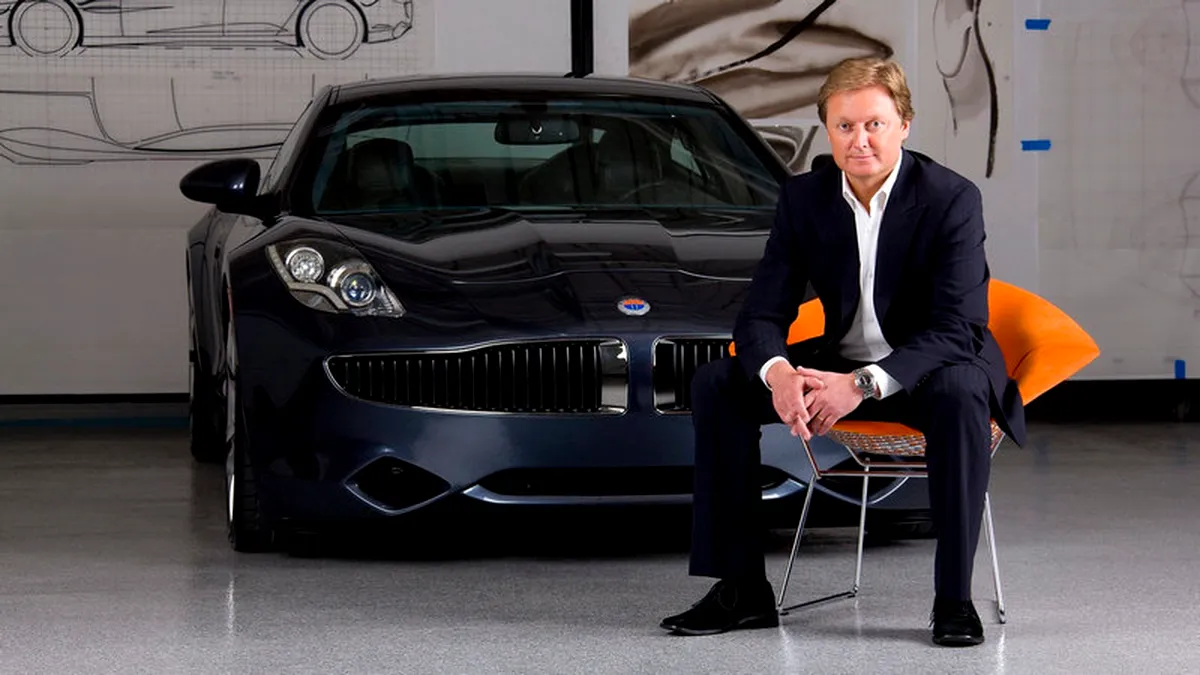 Henrik Fisker a părăsit compania Fisker Automotive