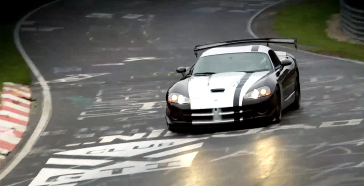 VIDEO: Dodge Viper SRT10 ACR este lider absolut pe Nurburgring