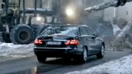 Mercedes E Class – reclamă la sistemele de siguranţă