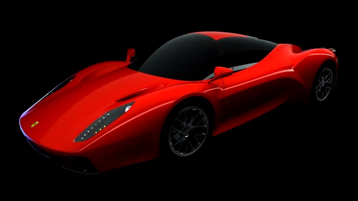Viitorul Ferrari F70 imaginat de un român, Constantin-Gabriel Radu