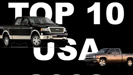 TOP 10 - vânzări maşini piaţa auto USA în 2008