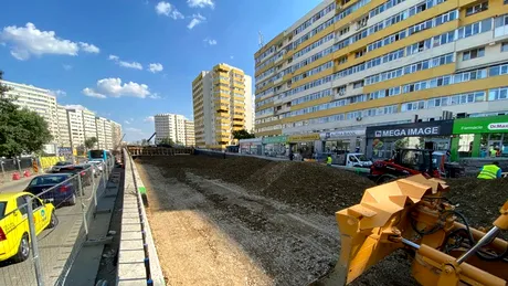 Când va fi finalizat podul de la Doamna Ghica? GALERIE FOTO cu stadiul lucrărilor