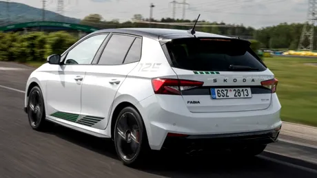 Doar 125 de unități: Skoda Fabia Motorsport devine una dintre cele mai rare Fabia