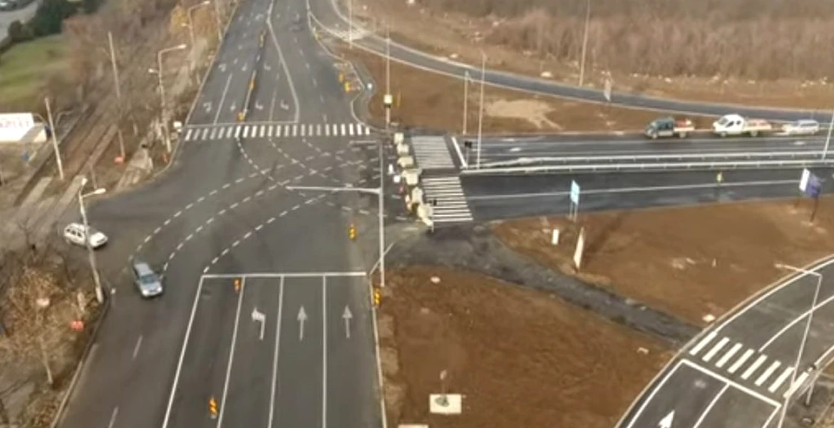 Legătura A3-Bucureşti ar putea fi inaugurată vineri. Imagini din dronă cu ultimele retuşuri – VIDEO