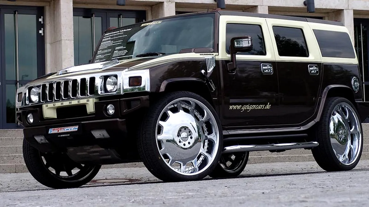 Hummer H2 Latte Macciatto by Geiger Cars