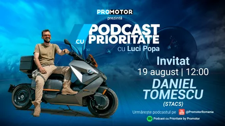 Daniel Tomescu aka STACS vine la „Podcast cu Prioritate” #51. Emisiunea apare luni, 19 august