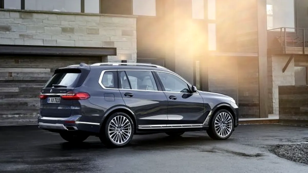 Primul spot publicitar cu noul BMW X7. Este cel mai nou şi cel mai mare model din portofoliul BMW X - VIDEO