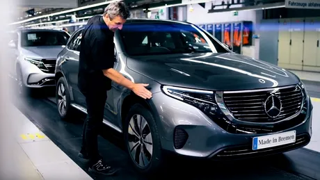 Primul SUV pur electric Mercedes-Benz a început să fie produs în Germania. Ce preţ are modelul EQC - VIDEO