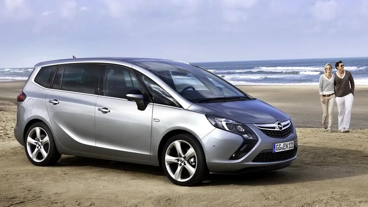 Noul Opel Zafira Tourer - informaţii şi imagini oficiale