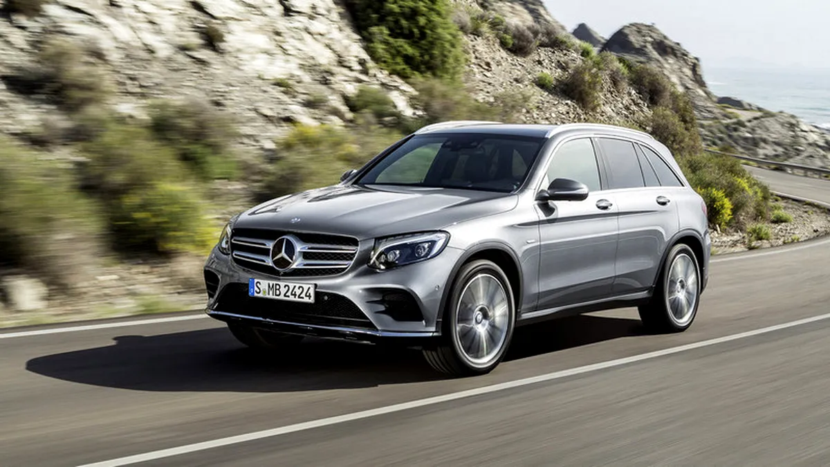 Noul Mercedes-Benz GLC (2015): imagini şi informaţii oficiale cu succesorul lui GLK