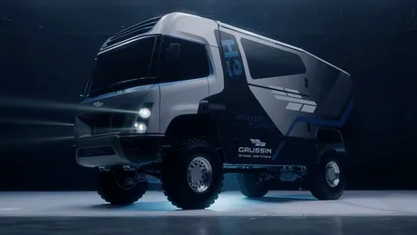 Gaussin H2, primul camion cu hidrogen care va concura la Raliul Dakar 2022 (cu video)