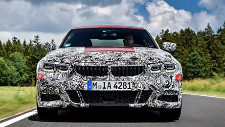 Primele informaţii despre noul BMW Seria 3: greutate redusă, suspensie îmbunătăţită şi cel mai puternic motor în 4 cilindri oferit vreodată - GALERIE FOTO