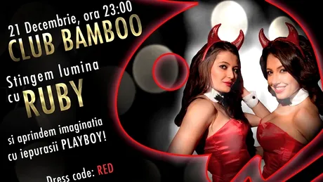 Pe 21 Playboy te invită la The Red Playboy Party