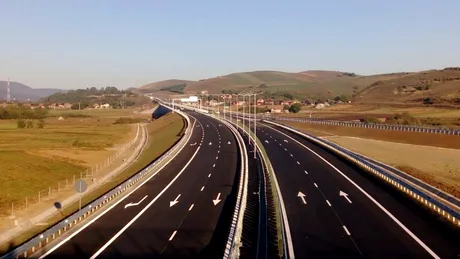 Cum arată cea mai nouă porţiune de autostradă din România - VIDEO