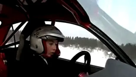 Mitsubishi EVO II pilotat de un puşti de 11 ani finlandez