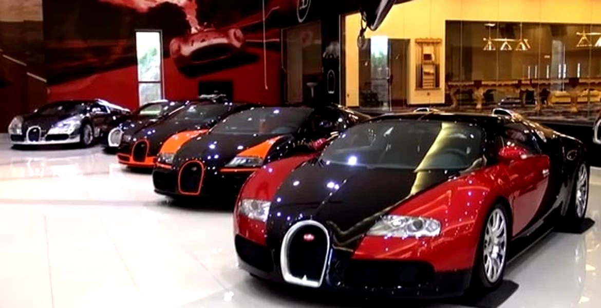 VIDEO: probabil cea mai mare colecţie de super-maşini din lume!